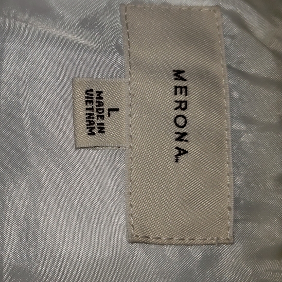 Merona | White Puff Vest - Picture 9 of 9